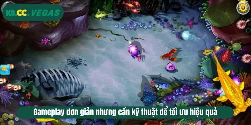 Gameplay đơn giản nhưng cần kỹ thuật để tối ưu hiệu quả